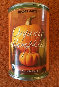 Trader Joe's canned organic pumpkin