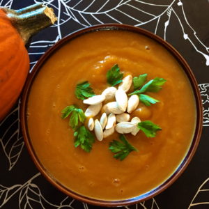 Pumpkin and Sweet Potato Soup