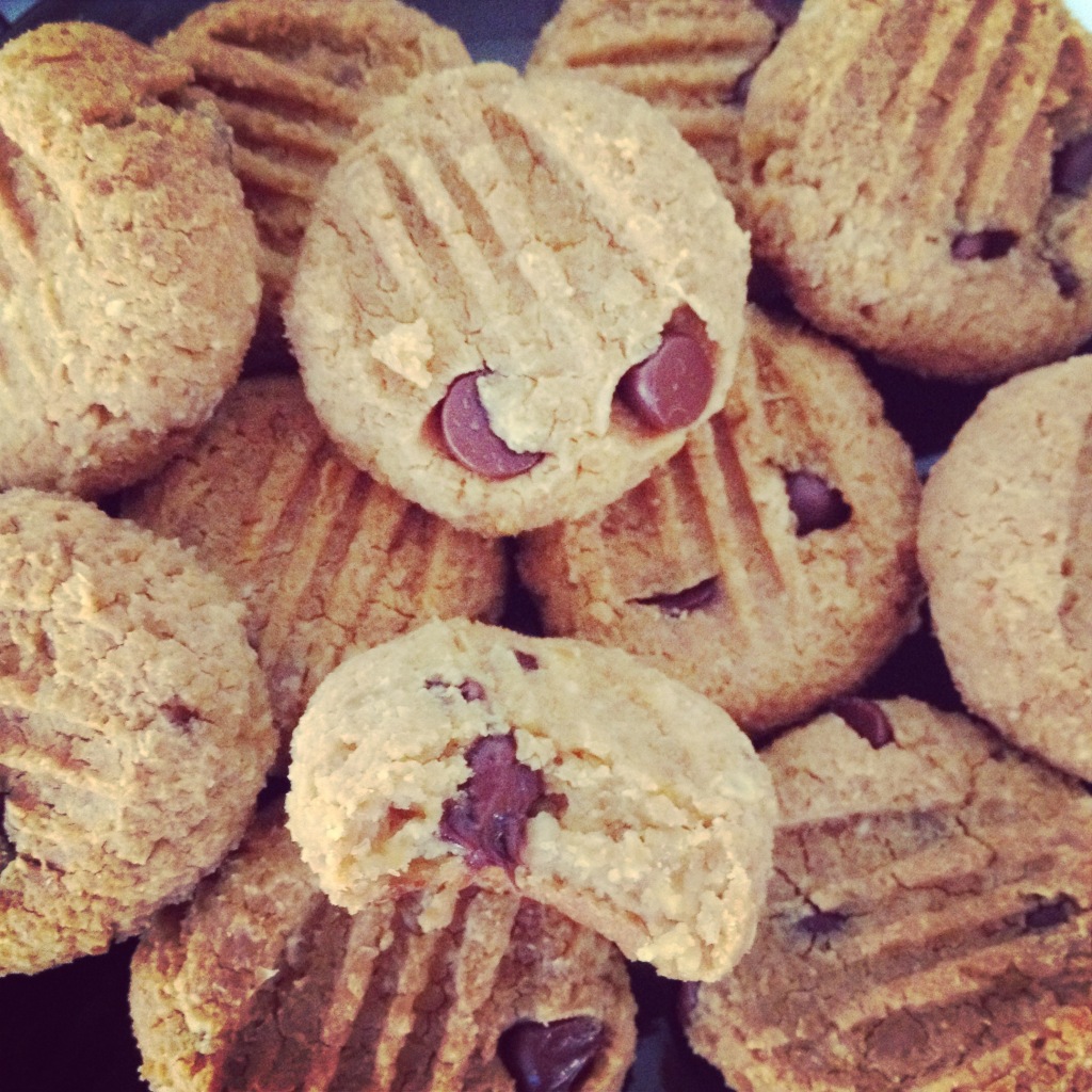 Chickpea + Peanut Butter Cookies