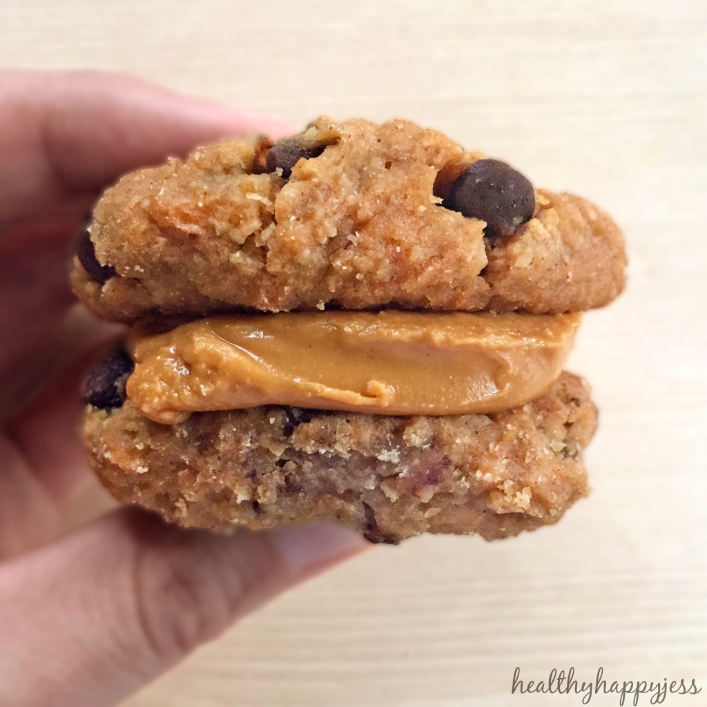 Chickpea + Peanut Butter Cookies