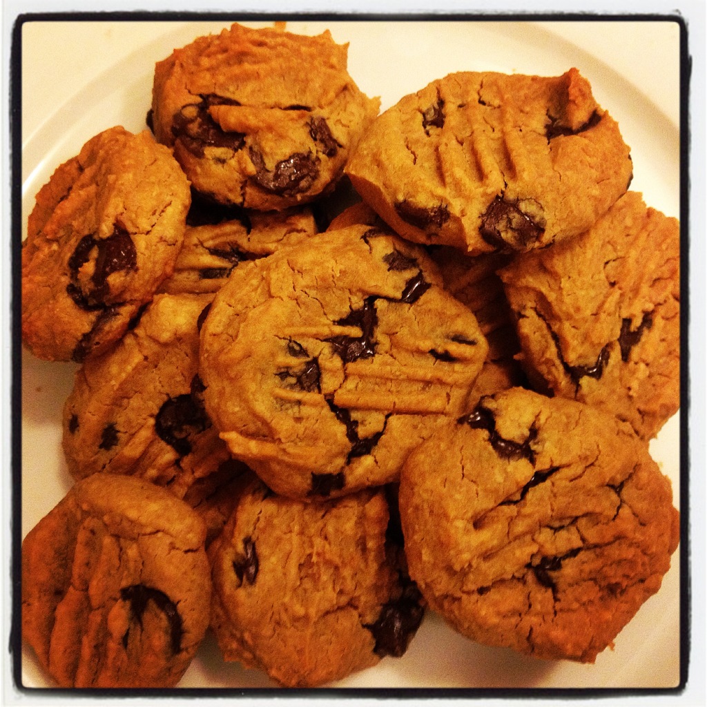 Chickpea + Peanut Butter Cookies