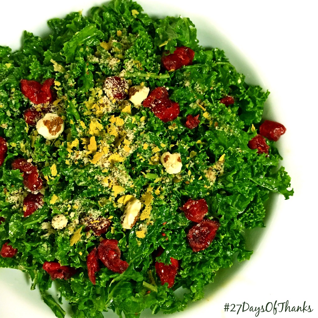 healthyhappyjess Kale Salad